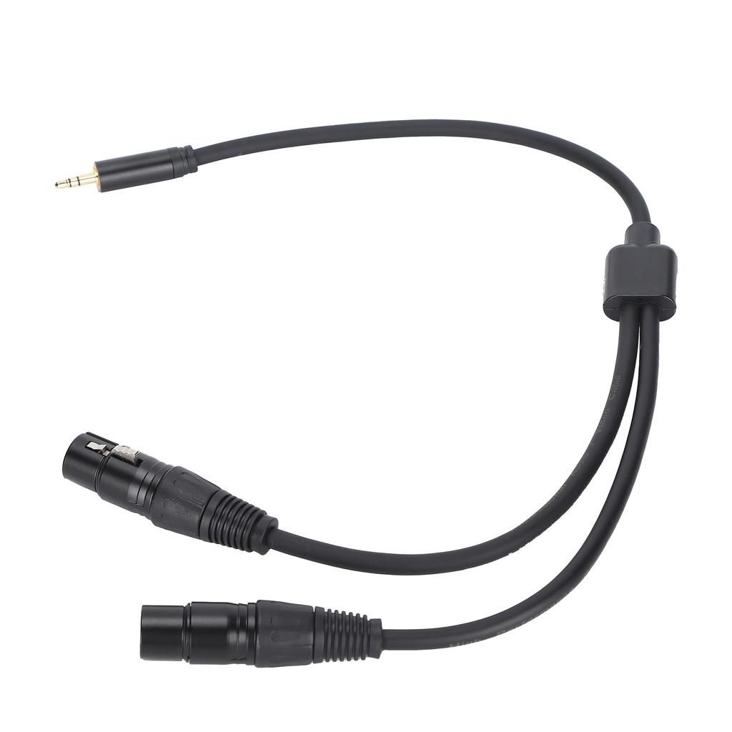 JORINDO Dual XLR Buchse auf 3,5 mm 18 Zoll Stecker Klinkenkabel YSplitter Adapter Patchkabel