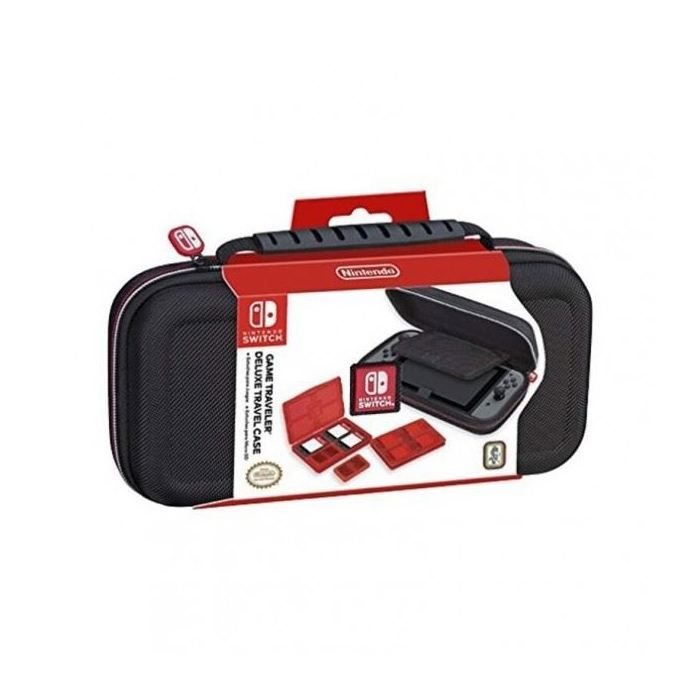 Official Deluxe Black Carrying Pouch for Nintendo Switch