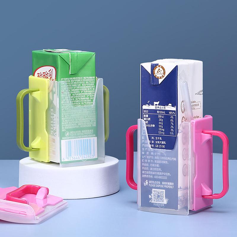 Anti-Squeeze Cup Holder, Adjustable Milk Cup Holder Juice Box Holder, Portable Drink Holder For Home, Car, Or Traveling