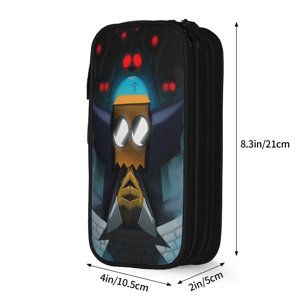 Classic Villainous Comdy Pencil Case  Pencilcases Pen Holder for Girls Boys Big Capacity Bag School Supplies Gifts Stationery