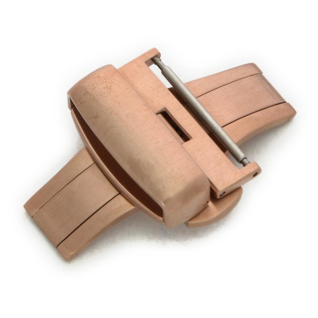 [CASSIS] Cassis Watch Strap D-Buckle PBF D-BUCKLE Satin 22mm Rose Gold with Replacement Tool CARGS022