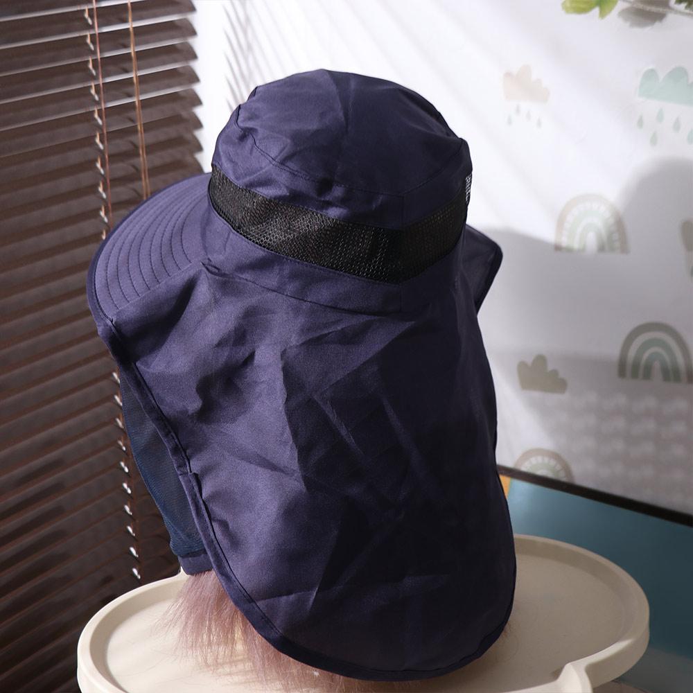 Casual Foldable Bee Mosquito Hat Wide Brim Insect Proof Net Cover Fisherman Hat Face Covering Sun Hat Sun Protection Hat Camping
