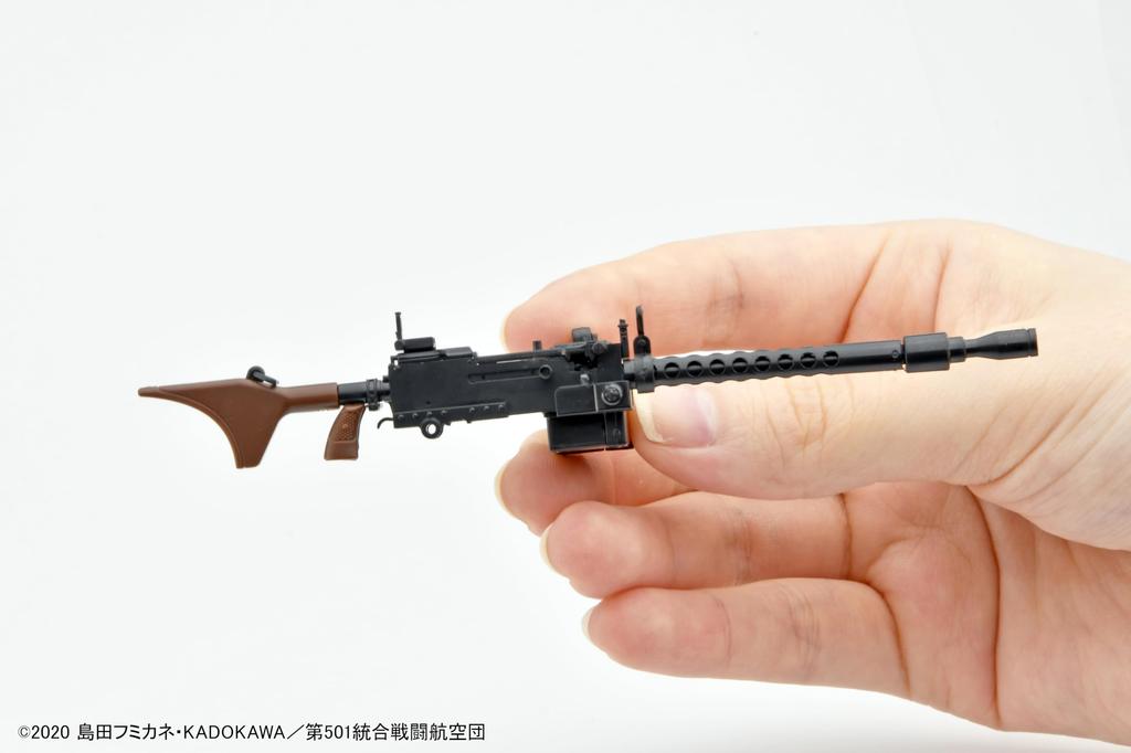 Little Armory X Strike Witches LASW05 "Strike Witches ROAD To BERLIN" M1919A6 Plastic Model