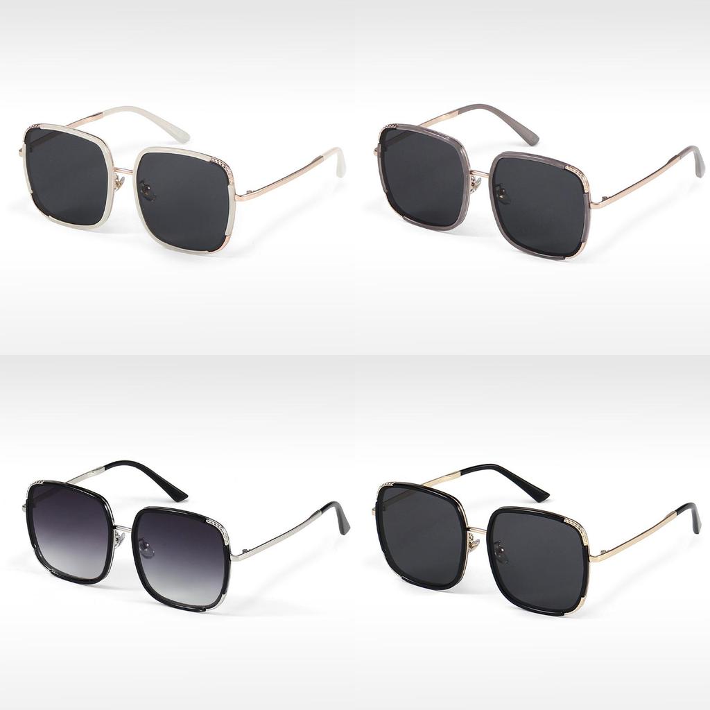 Oversized Nylon Nonpolarized Womens Fashion Sunglasses Uv Sun Protection