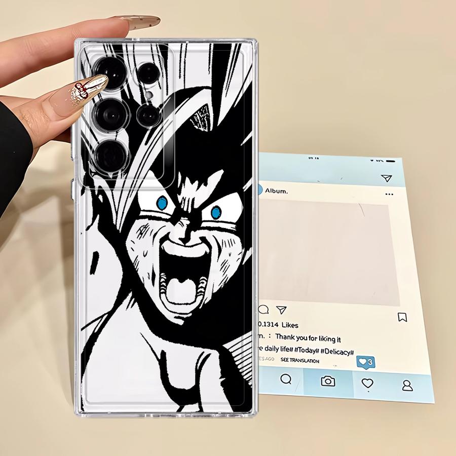 Hot Anime Dragonballs New Case for Samsung Galaxy S22 FE S26 S21 Note 20 Ultra 10 S20 Plus S24 S25 Edge S23 Ultra Phone Cover
