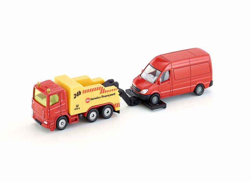 BorneLund SIKU Tow Truck Broken SK1667 (Towing Vehicle)