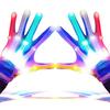 1 Pair Light Up Gloves Colorful 6 Mode Flash Soft LED Finger Gloves for Adults Halloween Cosplay Colorful Light