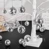 3-24Pcs Mirror Disco Ball Christmas Ball Ornament Set Xmas Tree Hanging Pendant Merry Christmas Decoration for Home New Year Gif