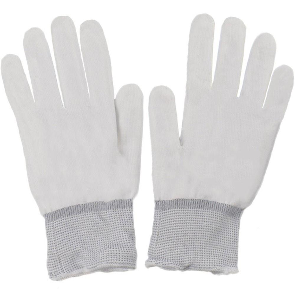 2 Pcs Rave Luminous Colorful Gloves Halloween Multi-Function Flash Finger LED Glow Glove  Children