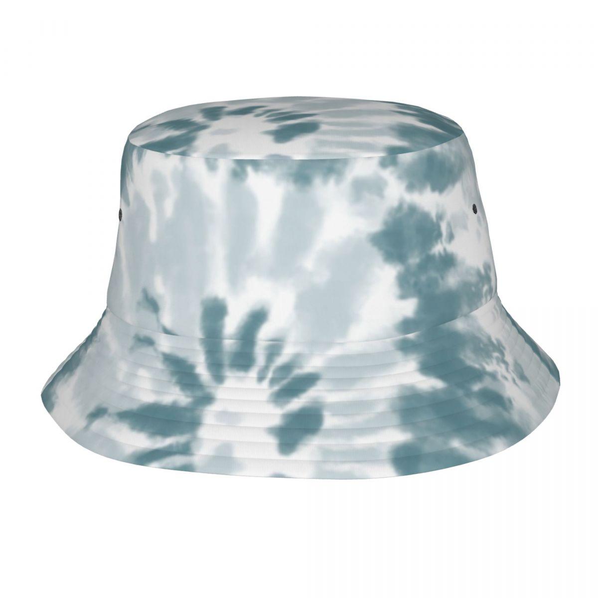 

Пастельная шляпа-ведро с красочным узором унисекс, индивидуальная летняя пляжная шляпа от солнца One Size