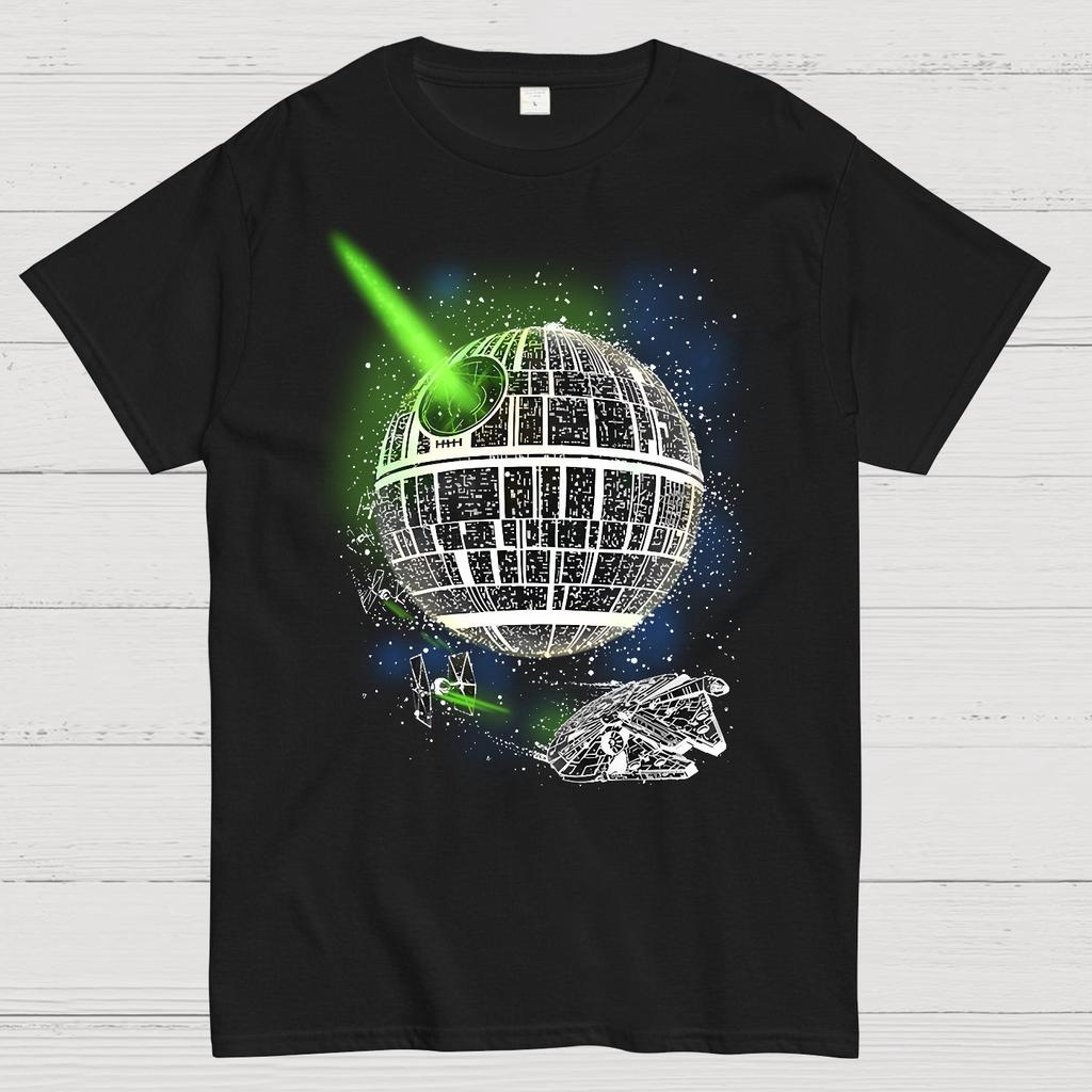 Dark Side Of The Glow! Unisex 100% Cotton Summer Casual Cool Loose T-Shirt