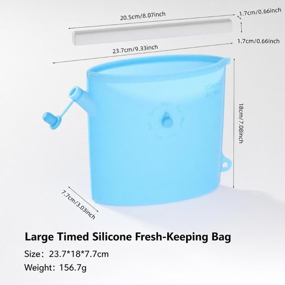 Reusable Food Preservation Bag Moisture-proof Food Packaging Bag  for Kitchen