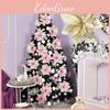 Artificial Christmas Simulation Flower Prop Decorate Party Xmas Garnish Festival