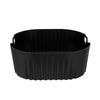 2PCS Square Cooking Mats Oven Safe Grilling Mats Silicone Texture Air Fryers Bowl Suitable for Kitchen Baking Use