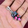 Pink Spiny Oyster Turquoise Pendant Gemstone Jewelry, 925 Solid Sterling Silver Pendant, Handmade Jewelry Birthstone Pendant, Gift For Him