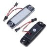 Pair Strong Plastic LED License Plate Lights Offering Long Lasting Performances Vehicle Accessories for Korea Vehicle