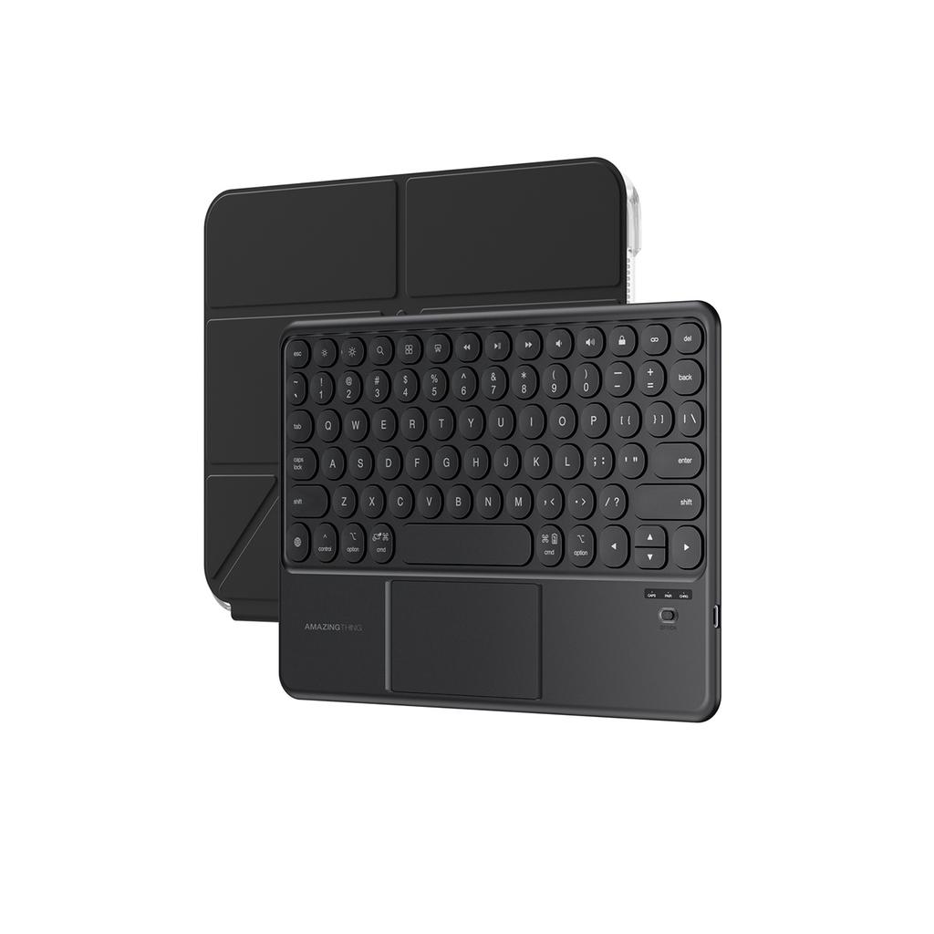 Etui pokrowiec z klawiaturą touchpadem na iPad Air M3 11'' - czarne
