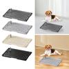 Multiple Color Portable Dog Potty Tray Medium-Sized Pet Toilet Cleaning Supplies for Outdoor Training And Easy Maintenance