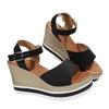 Sandalen mit weicher Sohle Damen 2025 Sommer neu hochhackig lässig Mode vielseitig Damen coole Hausschuhe Mode Sandalen