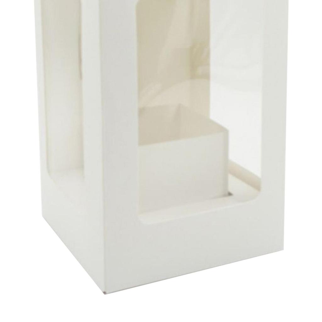 Floral Packaging Boxes Wedding Clear Window Shop with Handle Portable Flower Box Packaging Wrapping Gift Bag Party Favor Boxes