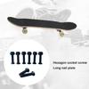Skate Board Bridge Nail Nut Set Replacement Parts Longboard Rust-proof Hardware Professional Outdoor Screws Accessories