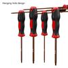 Multiple Size Professional Magnetic Hexagonal Screwdriver With Ergonomic Grip And Storage Hole Fit for Home Workshop Use