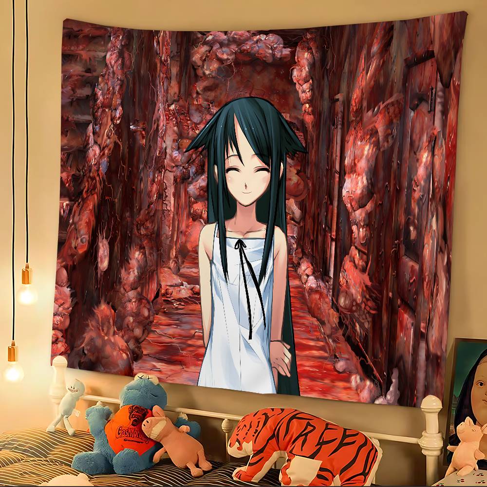 Game The Song Of Saya Hanging Bohemian Tapestry Hanging Tarot Hippie Wall Rugs Dorm Wall Hanging Home Decor