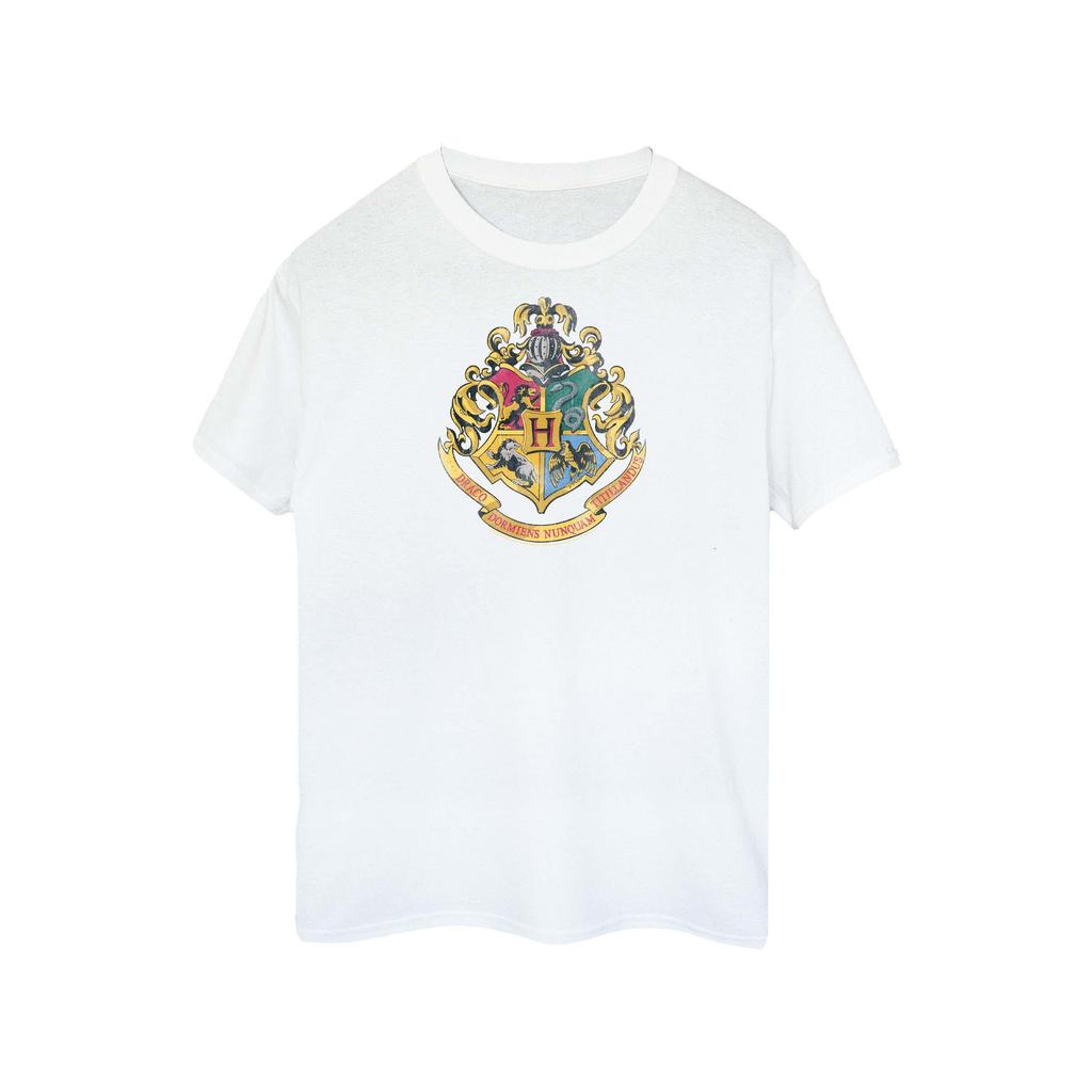 HARRY POTTER Mens Hogwarts Cotton T-Shirt