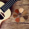 Hearted Shape Wooden Guitar Pick Finger Guitar Pick Acoustic Guitar Pick Guitars Accessories