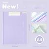 Planwith plan Contrasting colors board folder, cream A4 folder writing pad