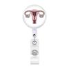 Cute Ambulance Retractable Nurse Badge Reel Clip Cartoon Medicine Doctor Students IC ID Card Badge Holder
