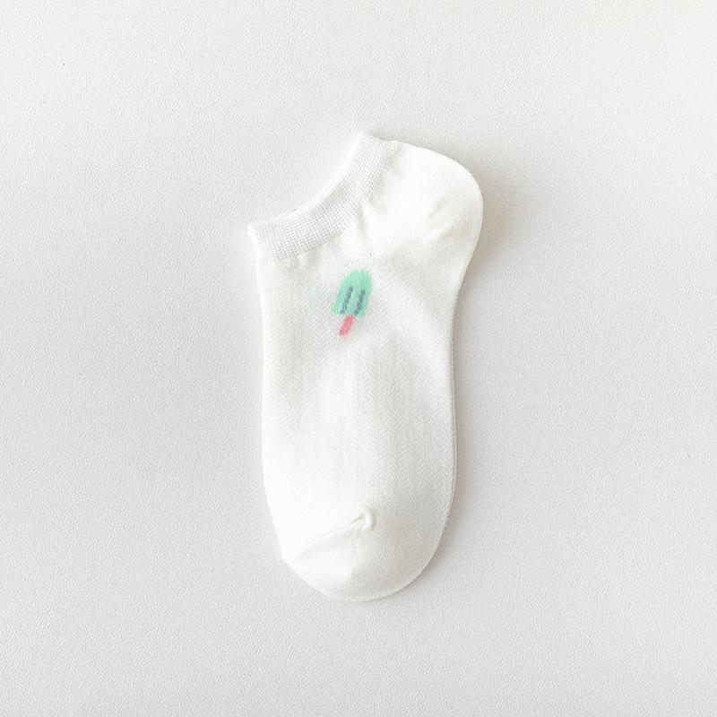 Ladies' Short Socks, Shallow Socks, Summer, Thin and Cute Short Boat Socks, Women's Low-top, Trendy Summer Style