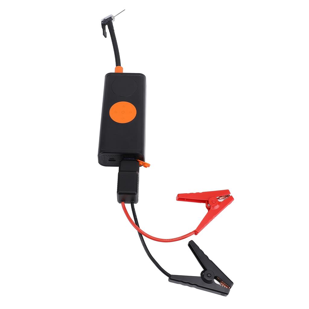 Cordless Air Pump Digital Display Portable Inflator with Emergency Lighting for Bike Motorcycle Car 