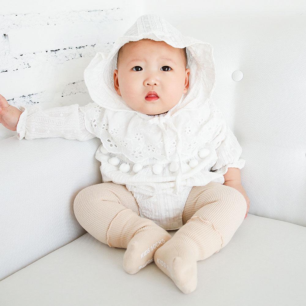 Buy 3 Pair Baby Socks Antislip Pink Purple Cotton Frilly Socks For