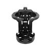 Bike Cup Support for Bar Tube, Round Screw Fastener with Joint Arm and Base Plate, Black Travel Cup Rest for Day to Day Outdoor Use