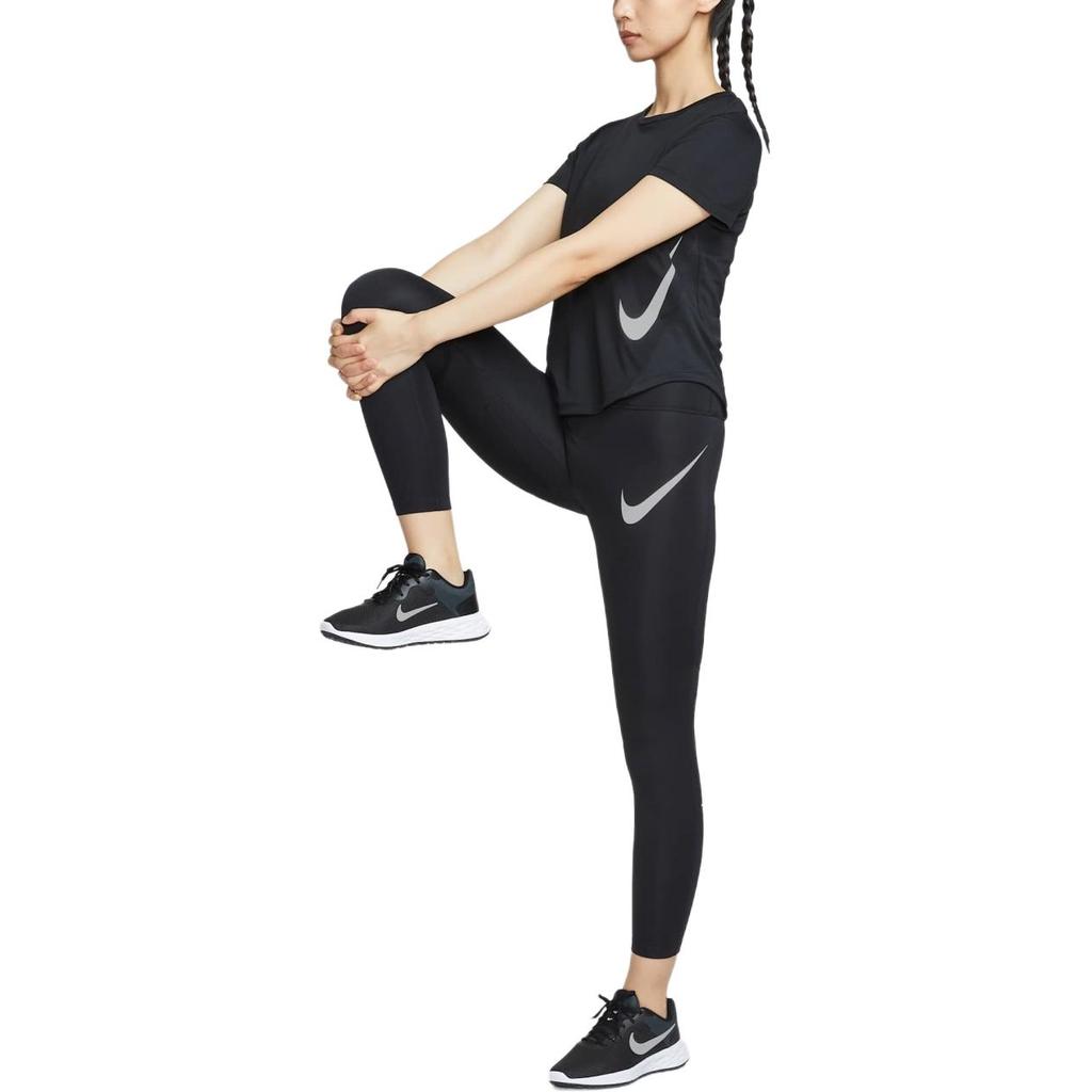 Nike Running Training Breathable Quick-Dry Reflective Sports Long Pants Women bottoms HV2305-010