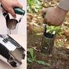 Handheld Seedling Transplanting Cylinder Plastic Handle Hole Punch Digger Planting Machine Efficient Vegetable Planter
