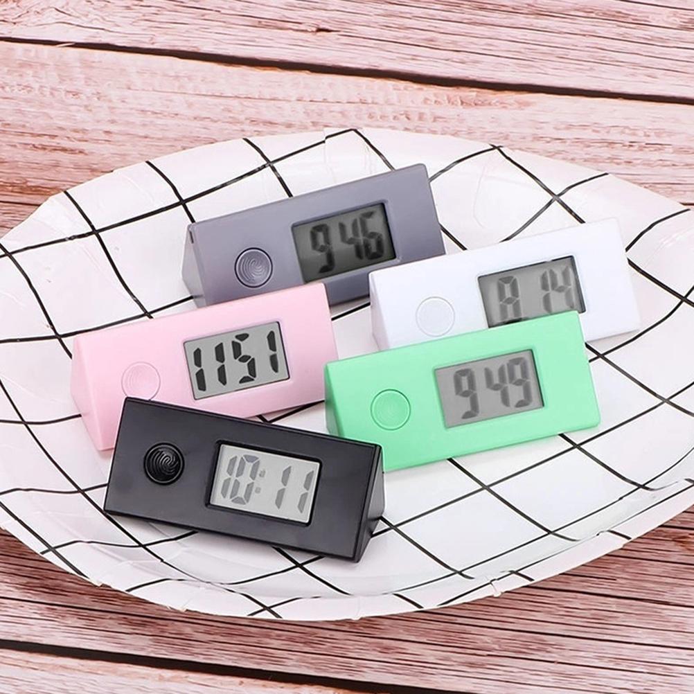 5 Stück Schlüsselanhänger Taschenuhr Tragbare Digitaluhr Schlüsselanhänger Rucksack Schlüsselanhänger Uhr für Kinder