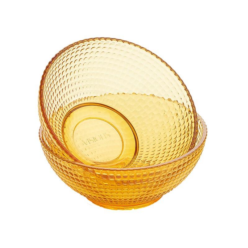 VISIONS Crystal Series Polka Dot Glass Tableware Set