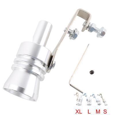 Motorrad Auto Auspuff Gefälschte Turbo Whistle Pipe Sound Schalldämpfer Blow Off Ventil Universal Simulator
