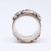 CHROME HEARTS 2000 925 Double Narrow Vine Band Ring Ring SilverUsed
