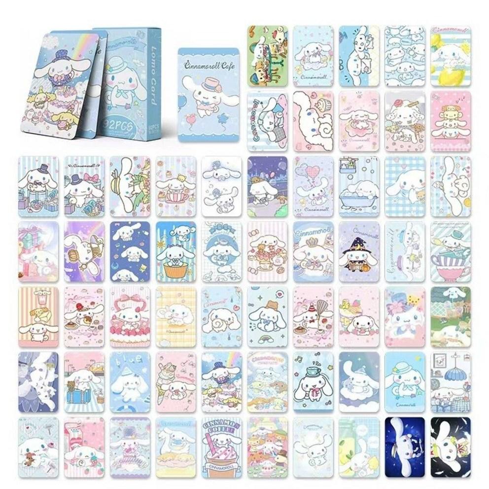 Helena Store Sanrio Photocards (60 sheets + 32 stickers) and a free keychain