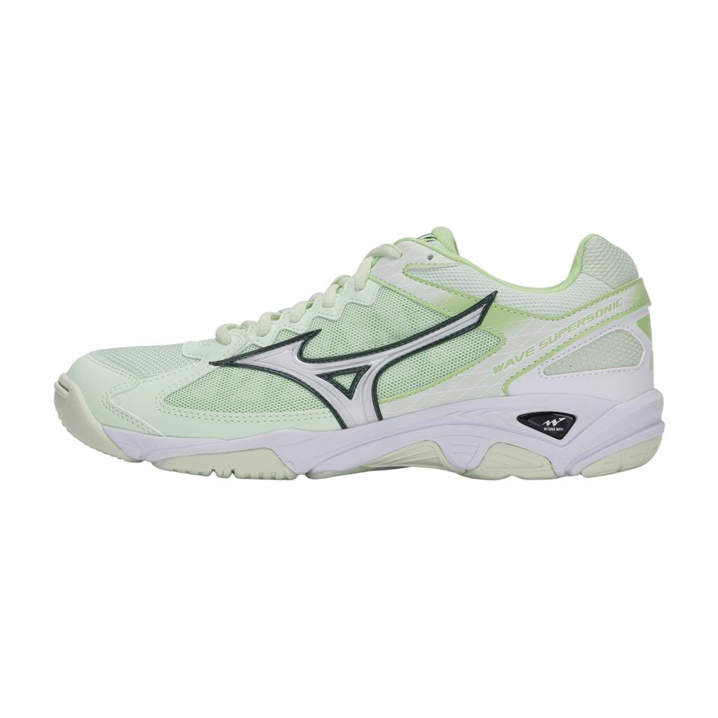 Men's Sneakers Mizuno Wave Supersonic CN Volleyball Shoes Unisex Low-top Green/White