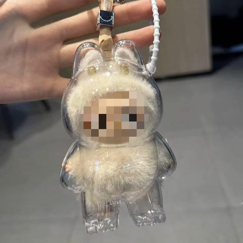 PIN PENTRU IUBIRE Carcasă Protectoare Transparentă pentru Lovebu de 10cm (a 4-a generație) - Carcasă Transparentă, Husă, Geantă de Depozitare, Rezistentă la Praf, Rezistentă la Pete,