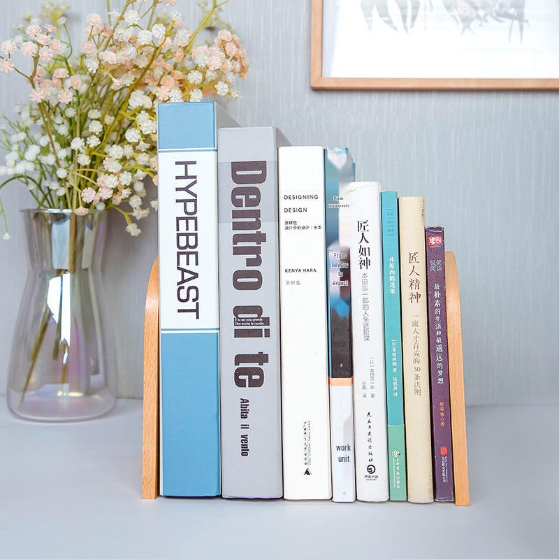 Retractable Desktop Bookends: Book Supports & Clips for Home Storage