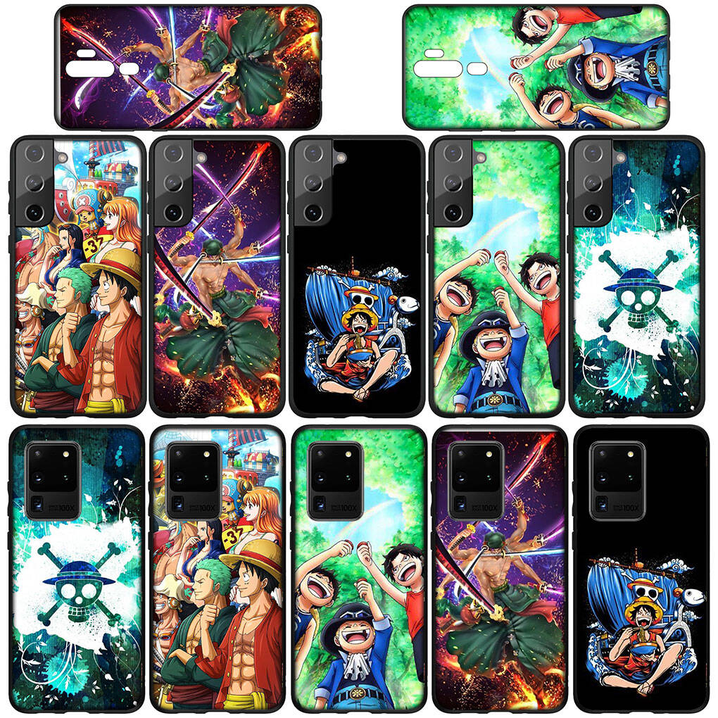 Phone Case for iPhone 17 15 16 Plus Redmi Note 14 12 11 13 Pro Max Huawei P30 P20 Lite OPPO A60 A40 A80 A18 A16 A54 Luffy Roronoa Zoro One Piece Cover