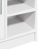 Bathroom Vanity Unit White 63 X 29 X 55 Cm Engineered Wood