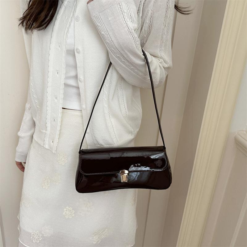 Ретро нишевая сумка-багет женская сумка популярная новая трендовая версия сумка через плечо модная сумка-клатч подмышечная сумка