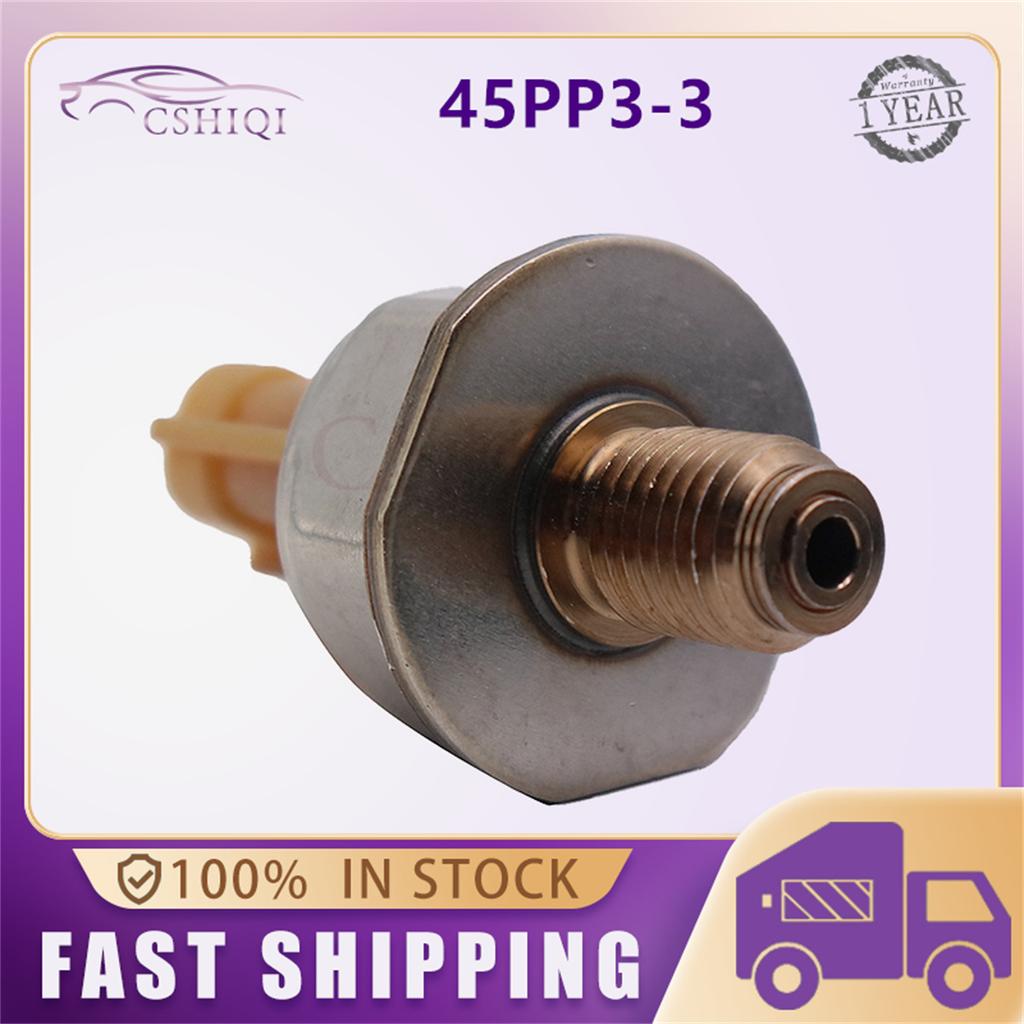 45PP3-3 Fuel Rail Pressure Sensor 45PP33 For Nissan Navara D40 Pathfinder R51 2.5 Diesel Peugeot Boxer Fiat Ducato 2005-2014