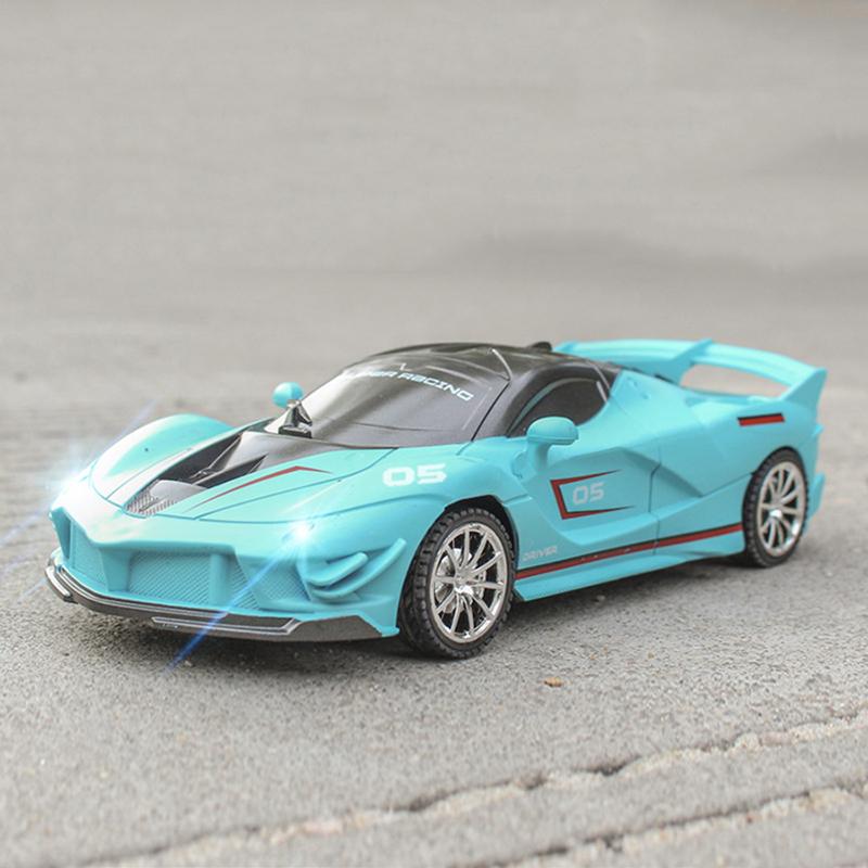 1:18 Радіокерована машина 2.4G Високошвидкісна Машина для перегонів з дистанційним керуванням зі світлом Дрифтова гоночна модель транспортного засобу Дитячий різдвяний подарунок Дитяча іграшка